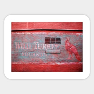 Wild Turkey Bourbon Mural Sticker